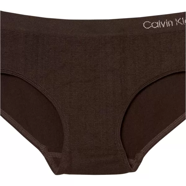 Calvin Klein Girls Seamless Hipster 2 PackBuffbeiBlackcoffee