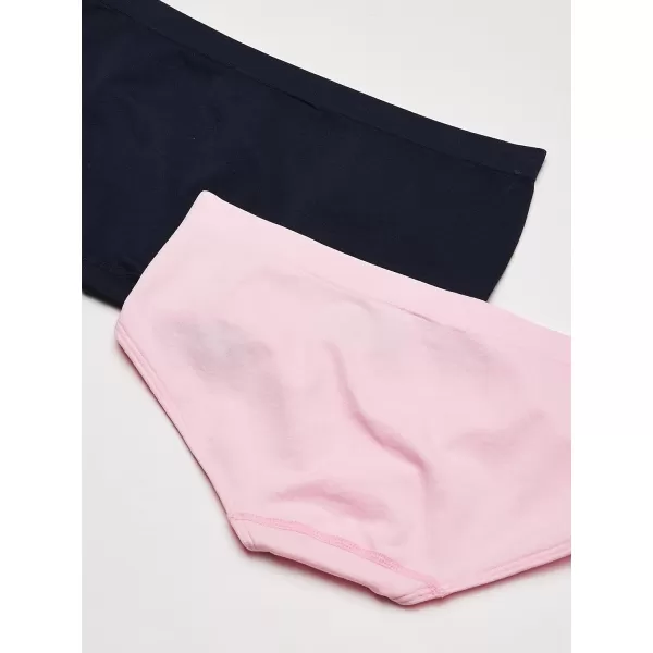 Calvin Klein Girls Seamless Hipster 2 PackChalk NavyPink