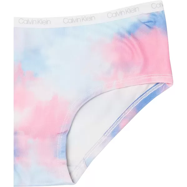 Calvin Klein Girls Seamless Hipster 6 PackTie Dye Pack