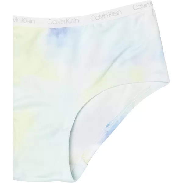 Calvin Klein Girls Seamless Hipster 6 PackTie Dye Pack