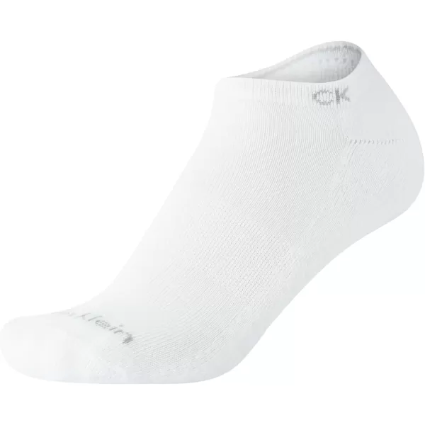 Calvin Klein Girls Socks  Cushion No Show Ankle Socks 6 PackWhite