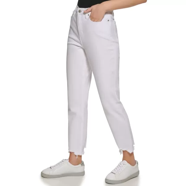 Calvin Klein Jeans Womens Hi Rise Skinny DenimWhite