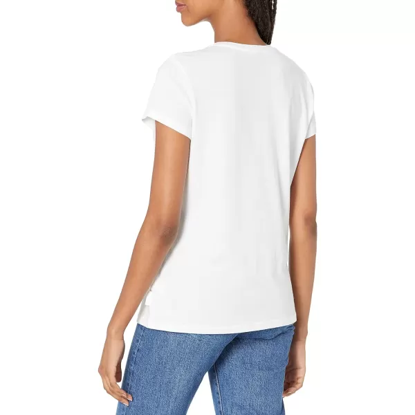 Calvin Klein Jeans Womens Ombre Iconic TeeWhite