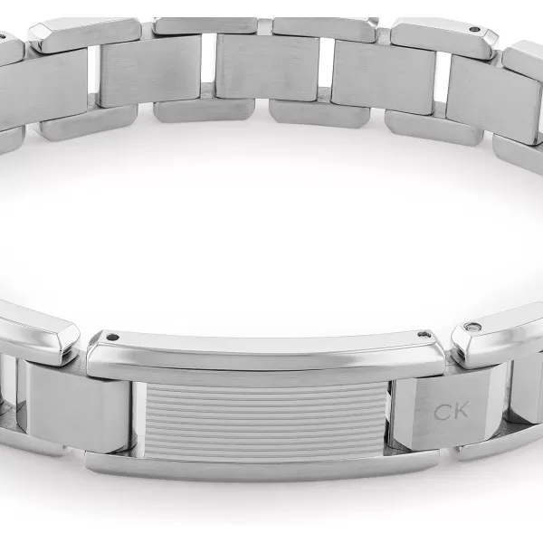 Calvin Klein Jewelry Mens Link BraceletSilver