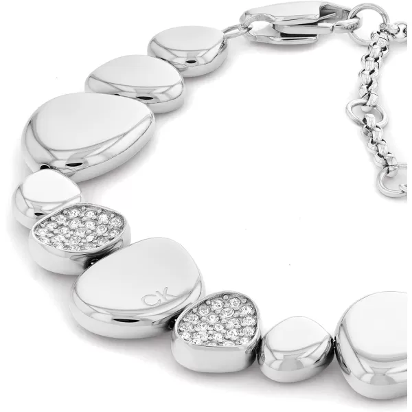 Calvin Klein Jewelry Womens Chain Bracelet Color Silver Model 35000220Calvin Klein Jewelry Womens Chain Bracelet Color Silver Model 35000220