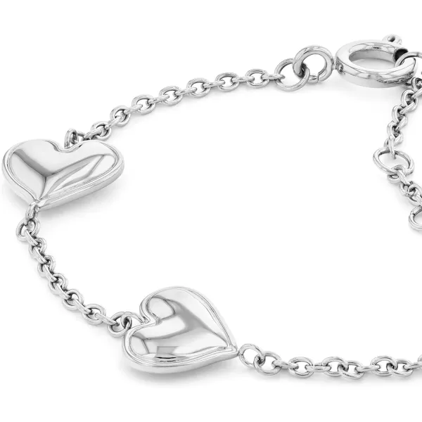 Calvin Klein Jewelry Womens ChainSilver Bracelet