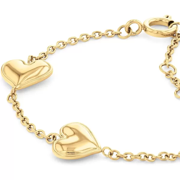 Calvin Klein Jewelry Womens ChainYellow Gold Bracelet