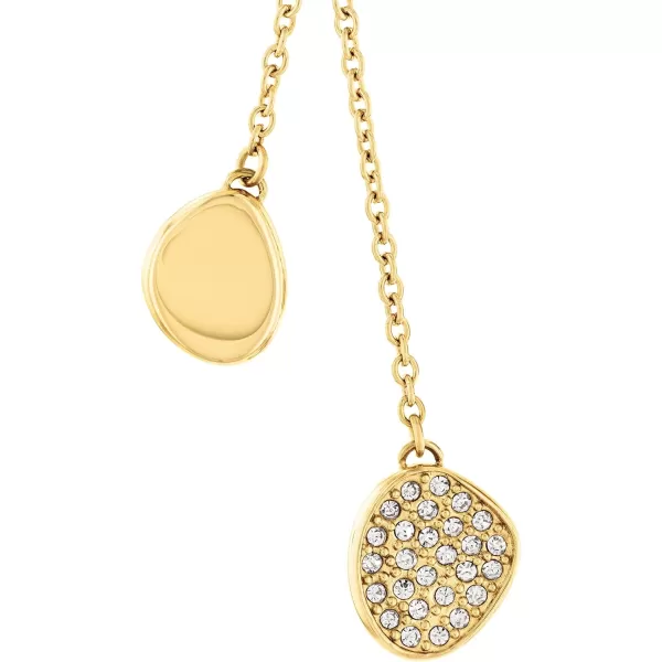 Calvin Klein Jewelry Womens Dangle and Drop EarringsYellow Gold