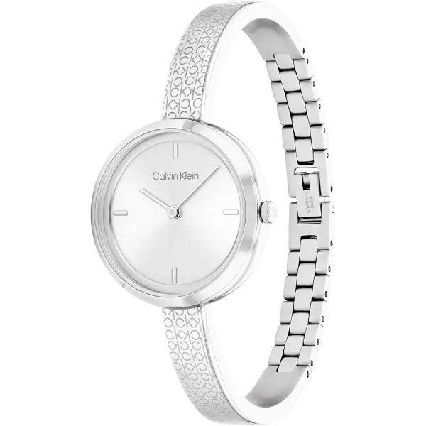 Calvin Klein Ladies Timeless Beauty Watch CollectionSilver