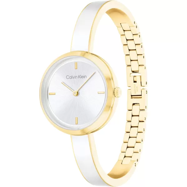 Calvin Klein Ladies Timeless Beauty Watch CollectionTwo Tone