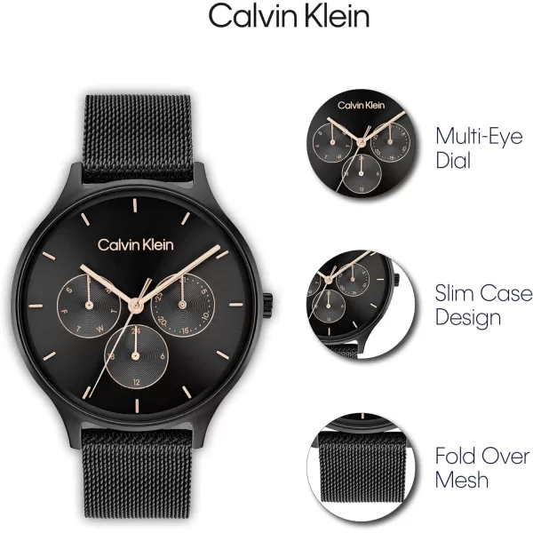 Calvin Klein Ladies Timepieces Grace and StyleBlack MultiFunction