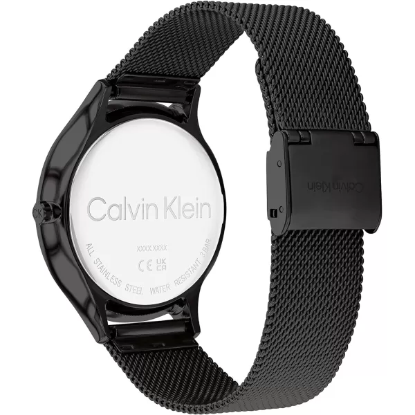 Calvin Klein Ladies Timepieces Grace and StyleBlack Quartz