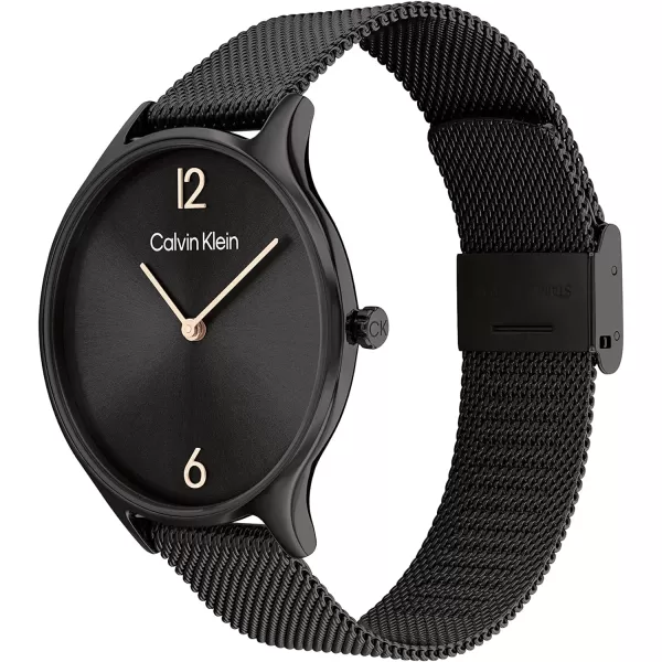 Calvin Klein Ladies Timepieces Grace and StyleBlack Quartz