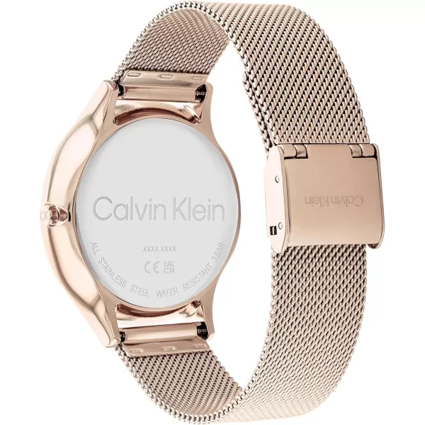 Calvin Klein Ladies Timepieces Grace and StyleCarnation MultiFunction