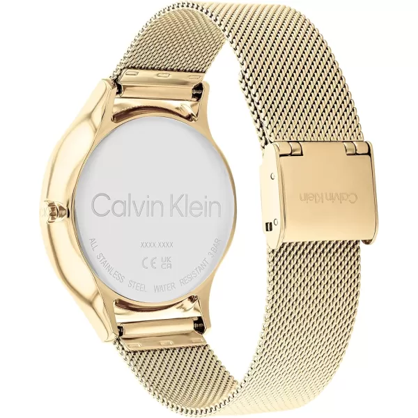 Calvin Klein Ladies Timepieces Grace and StyleGold MultiFunction