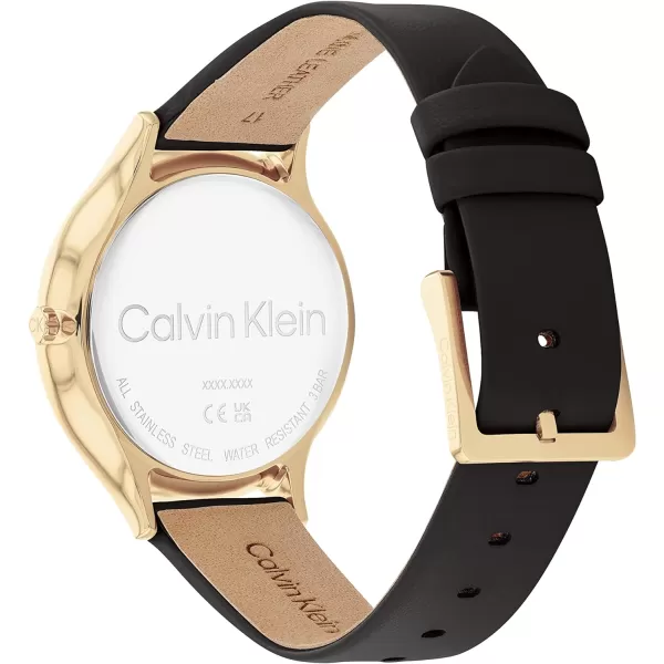 Calvin Klein Ladies Timepieces Grace and StyleGold Quartz