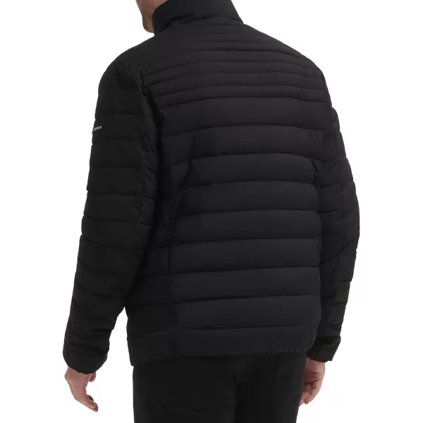 Calvin Klein Lightweight Puffer WaterResistant Down Mens JacketBlack Stretch