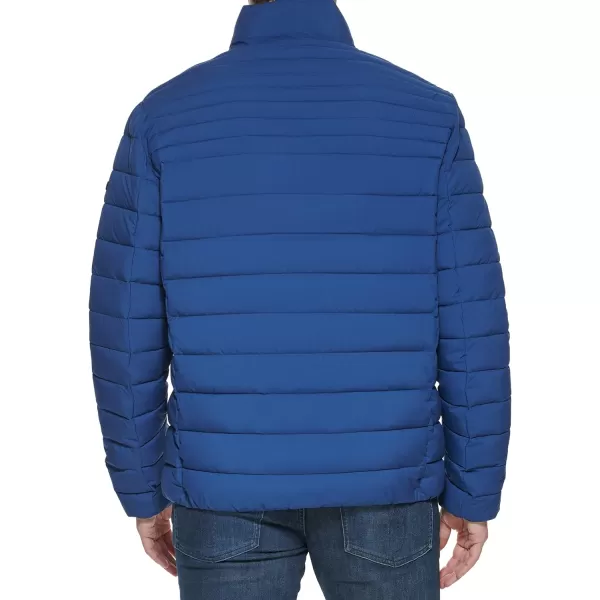 Calvin Klein Lightweight Puffer WaterResistant Down Mens JacketDenim Blue