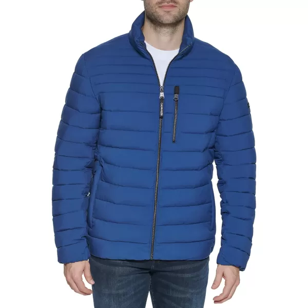 Calvin Klein Lightweight Puffer WaterResistant Down Mens JacketDenim Blue