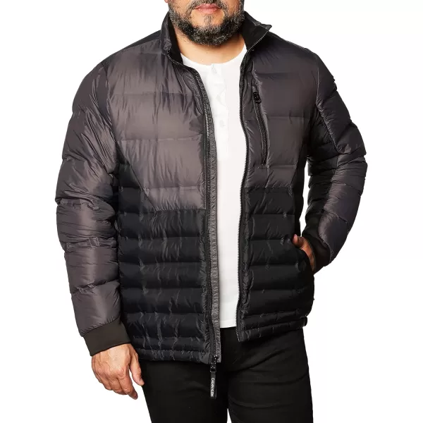 Calvin Klein Lightweight Puffer WaterResistant Down Mens JacketGrey