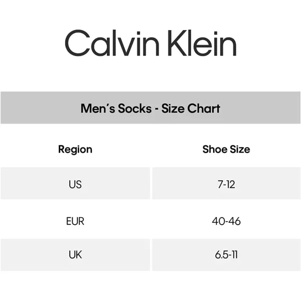 Calvin Klein Mens 6 Pack Mixed Pattern Dress SocksNavy