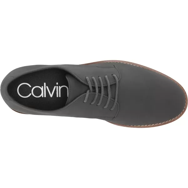 Calvin Klein Mens Aggussie Oxford FlatDark Grey 021
