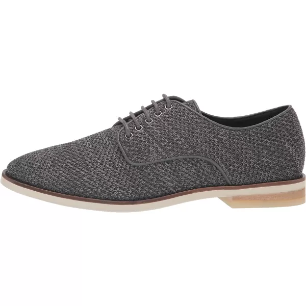 Calvin Klein Mens Aggussie Oxford FlatDark Grey Knit 020