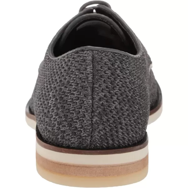 Calvin Klein Mens Aggussie Oxford FlatDark Grey Knit 020