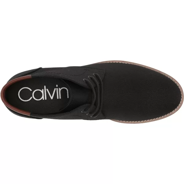 Calvin Klein Mens Alory Chukka BootBlackTan