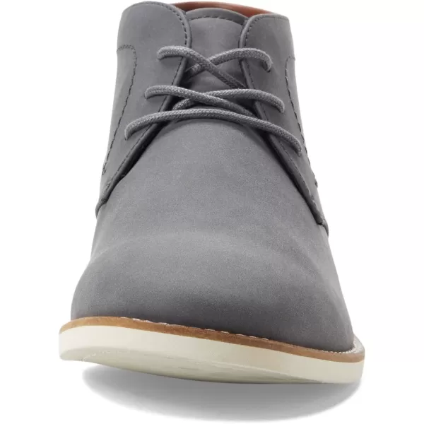 Calvin Klein Mens Alory Chukka BootDark GrayTan