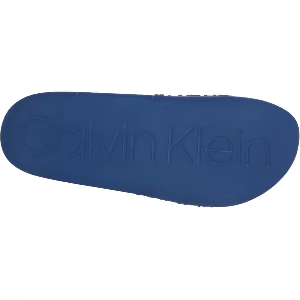 Calvin Klein Mens Alva Slide SandalKlein Blue 432