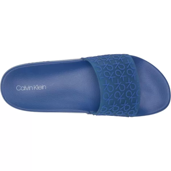 Calvin Klein Mens Alva Slide SandalKlein Blue 432