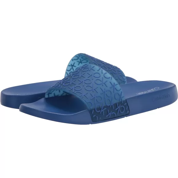 Calvin Klein Mens Alva Slide SandalKlein Blue 432