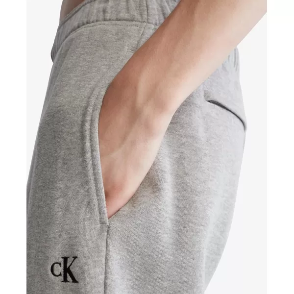 Calvin Klein Mens Archive Logo Fleece PantsHeroic Grey Hea