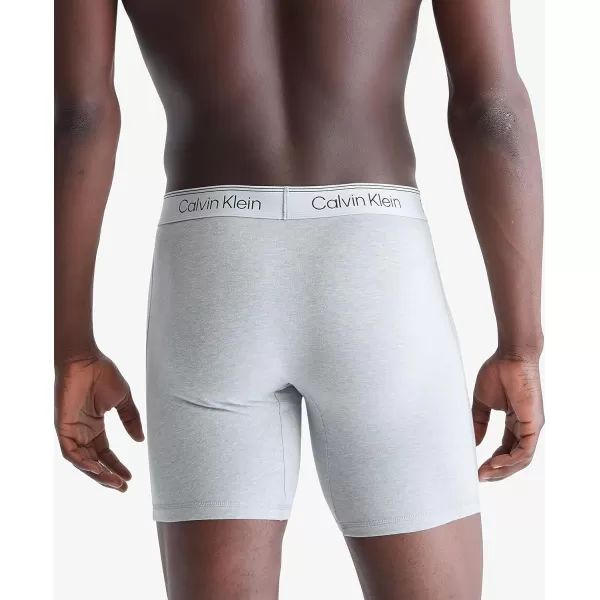 Calvin Klein Mens Athletic Active Boxer BriefAthletic Grey Heather