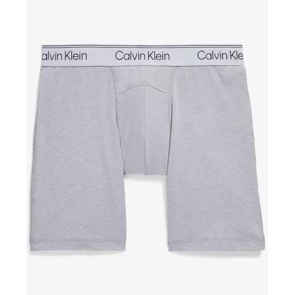 Calvin Klein Mens Athletic Active Boxer BriefAthletic Grey Heather