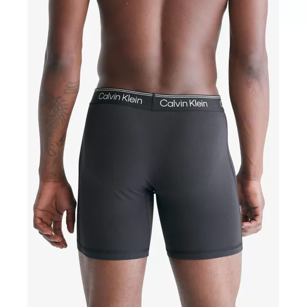 Calvin Klein Mens Athletic Active Boxer BriefBlack