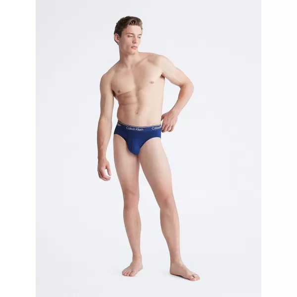 Calvin Klein Mens Athletic Active Hip BriefBlue Depths