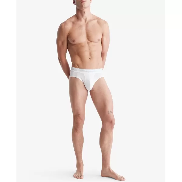 Calvin Klein Mens Athletic Active Hip BriefWhite