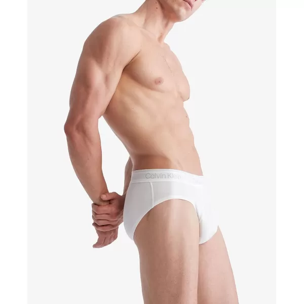 Calvin Klein Mens Athletic Active Hip BriefWhite