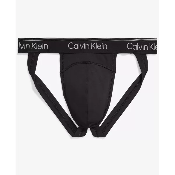 Calvin Klein Mens Athletic Active Jock StrapBlack