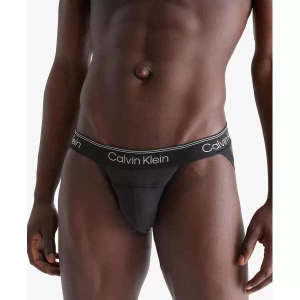 Calvin Klein Mens Athletic Active Jock StrapBlack