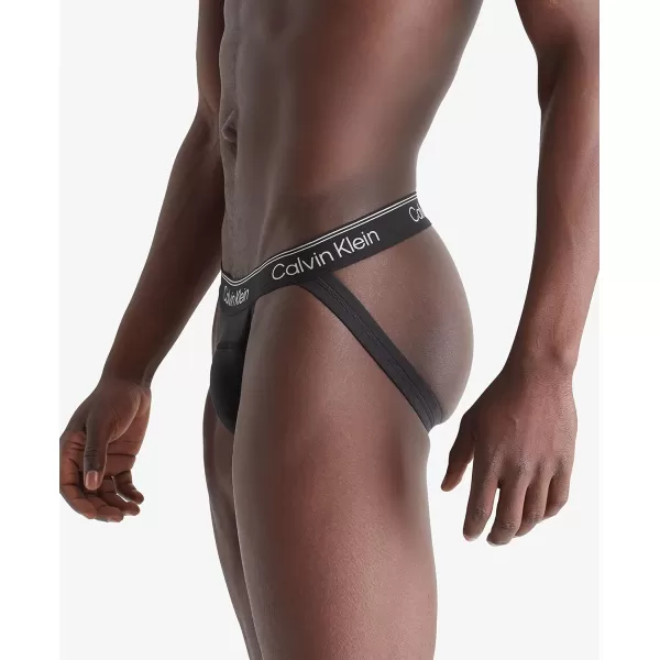 Calvin Klein Mens Athletic Active Jock StrapBlack