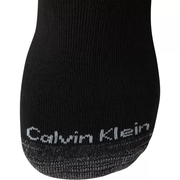 Calvin Klein Mens Athletic Socks  Cushion Crew Socks 10 PackBlack Logo