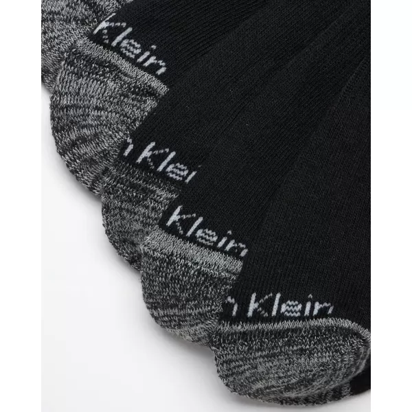 Calvin Klein Mens Athletic Socks  Cushion Crew Socks 10 PackBlackGrey