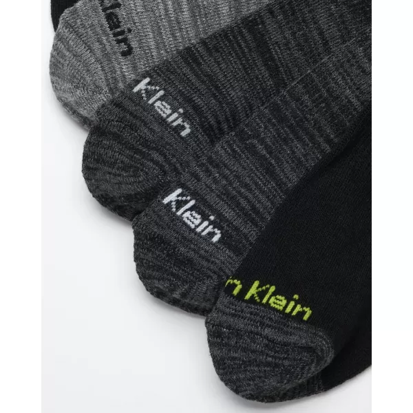 Calvin Klein Mens Athletic Socks  Cushion Crew Socks 5 PackGrey Assorted