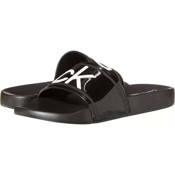 Calvin Klein Mens Austin Slide SandalBlack 181