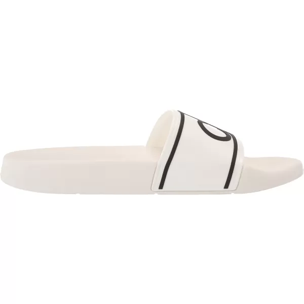 Calvin Klein Mens Austin Slide SandalWhite 164