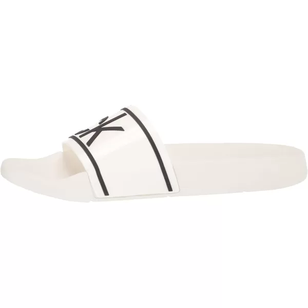 Calvin Klein Mens Austin Slide SandalWhite 164