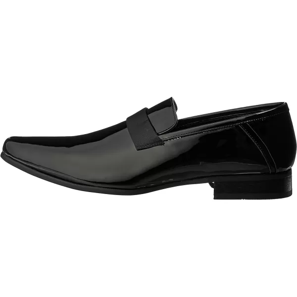 Calvin Klein Mens Bernard LoaferBlack Patent